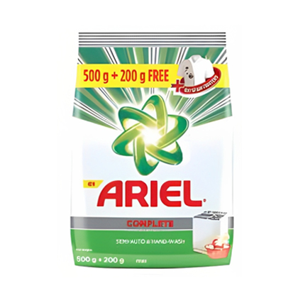 Areil Complete Cannister Jar Free With Ariel Detergent Powder 700 Gm